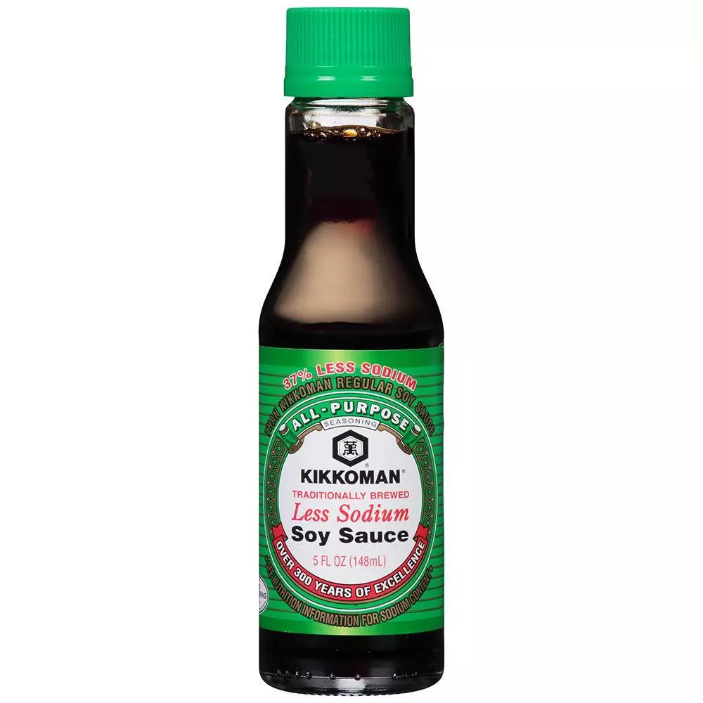 KIKKOMAN SOY SAUCE LESS SODIUM 148 ML 