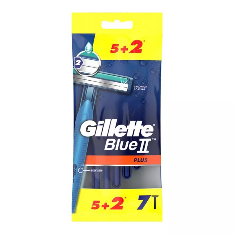 GILETTE BLUE PLUS 5+2