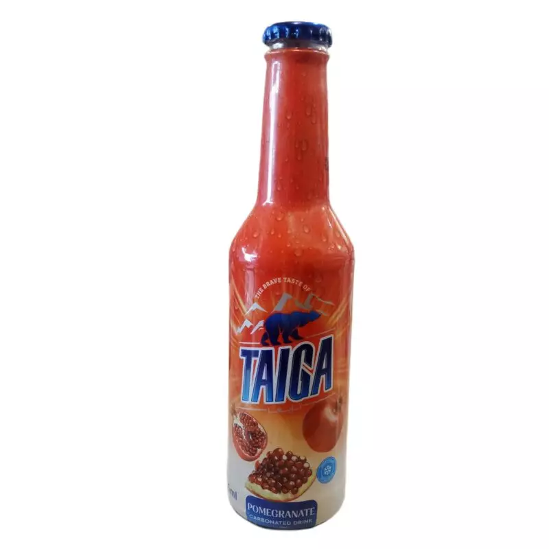 TAIGA POMEGRANATE CARBONATED DRINK 275ML 