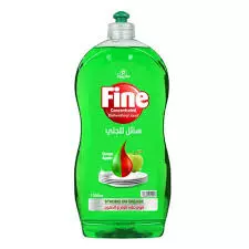 FINE DISHWASHING LIQUID GREEN APPLE 1300ML