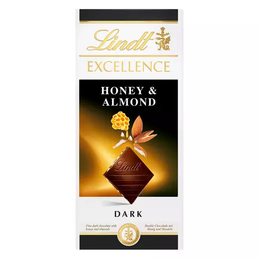 LINDT EXCELLENCE ALMOND & HONEY 100 G