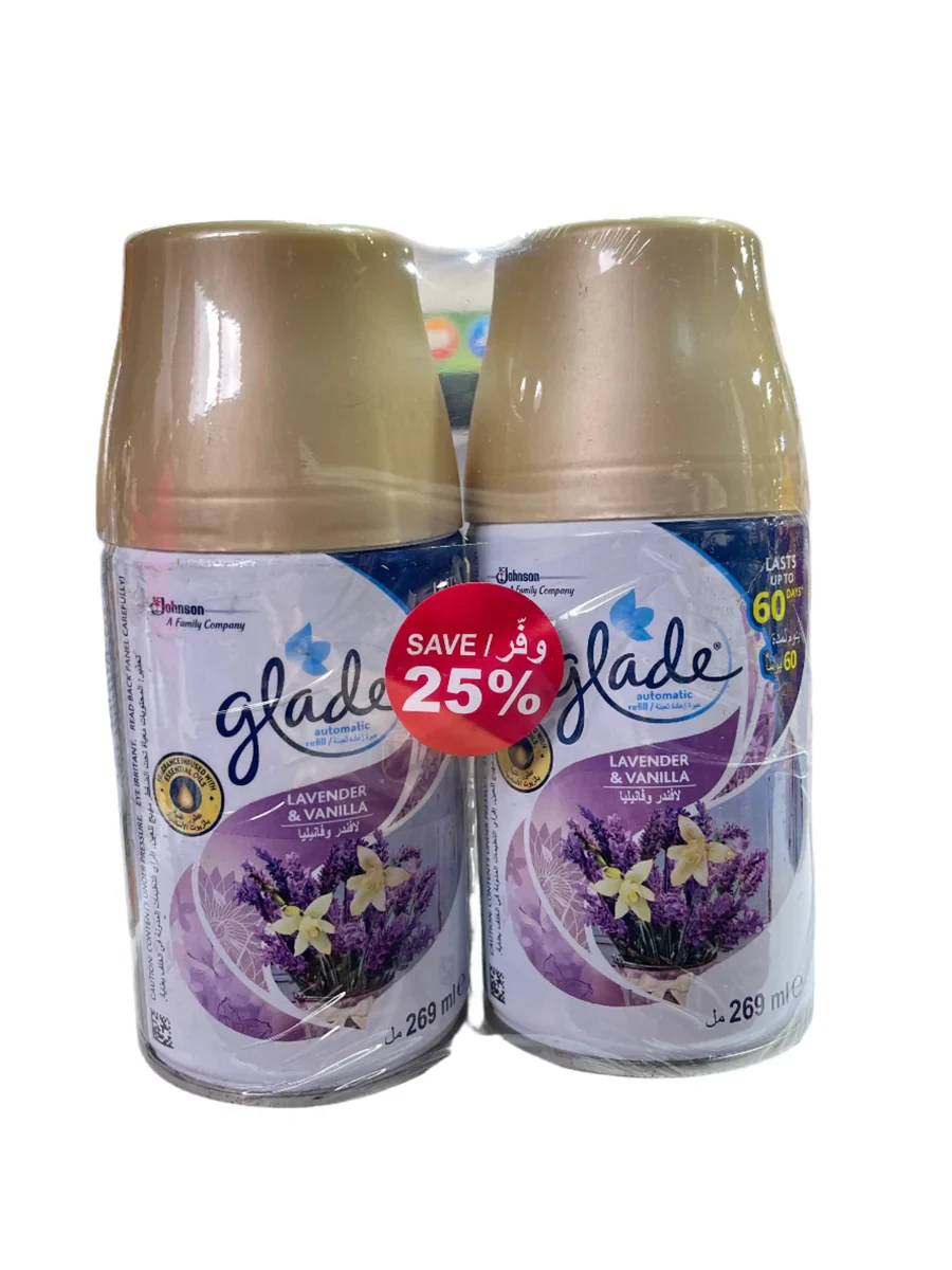 GLADE AIR FRESHNESS *2 25% EXTRA