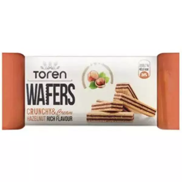TOREN WAFER CRUNCHY CREAM&HAZELNUT 55G 