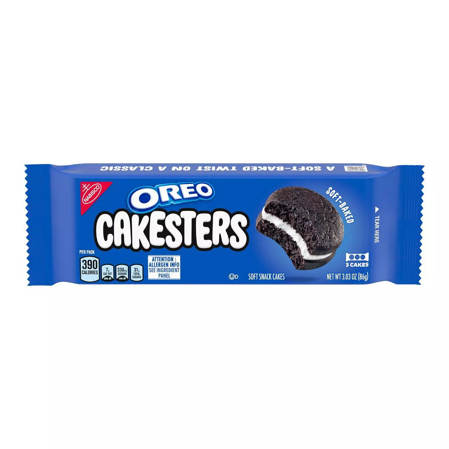 OREO CAKESTERS CAKE *3 86 G