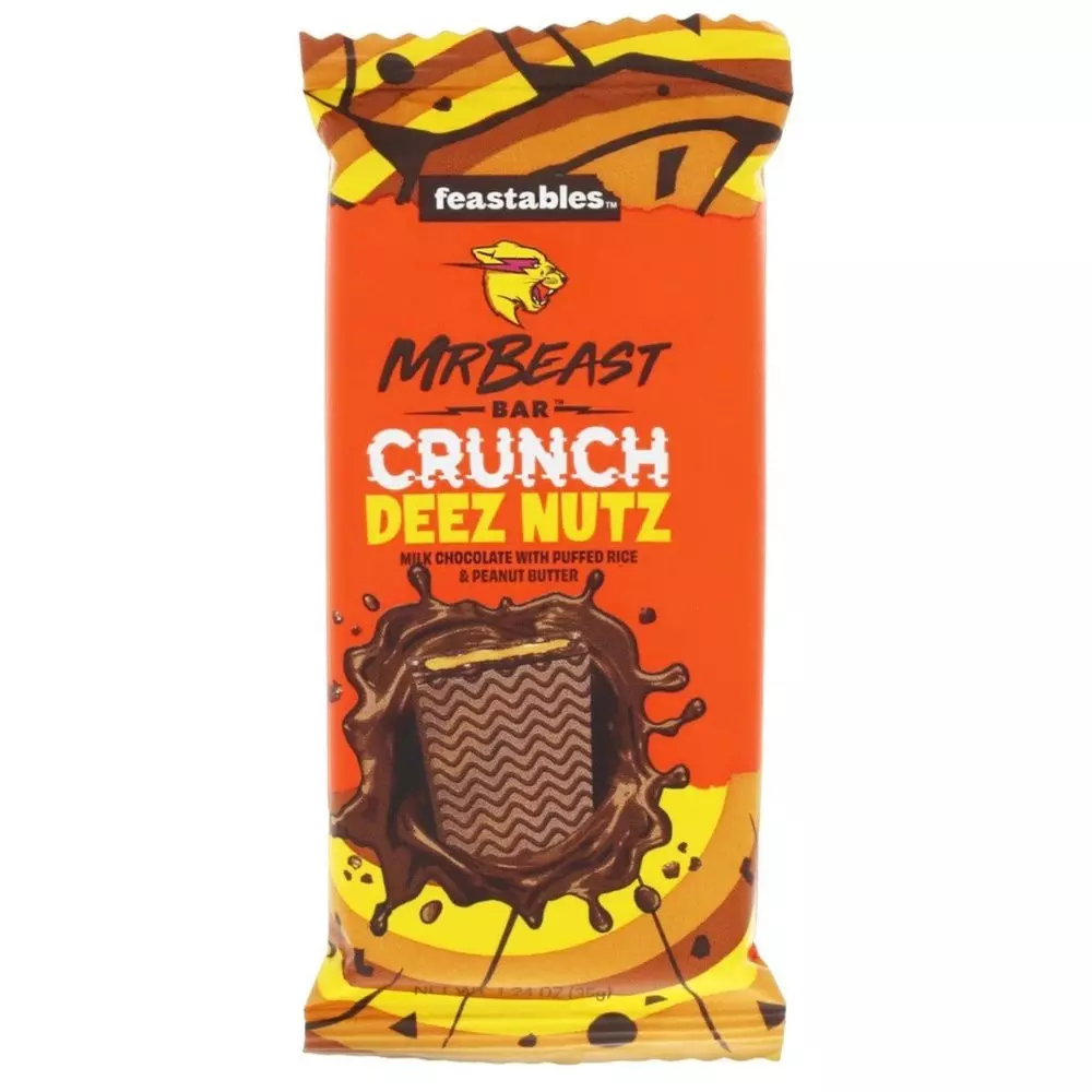 MR BEAST DEEZ NUTS PEANUT BUTTER 35 G