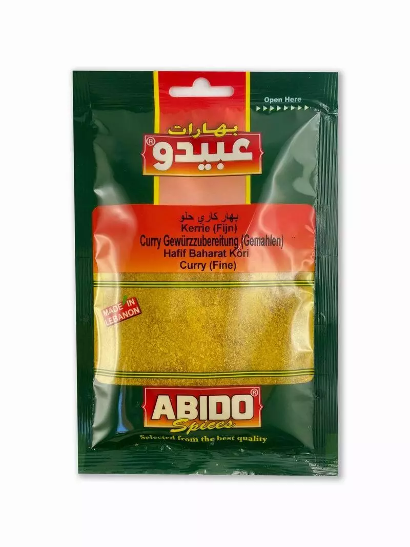 ABIDO MILD CURRY SPICES 50 G كاري حلو