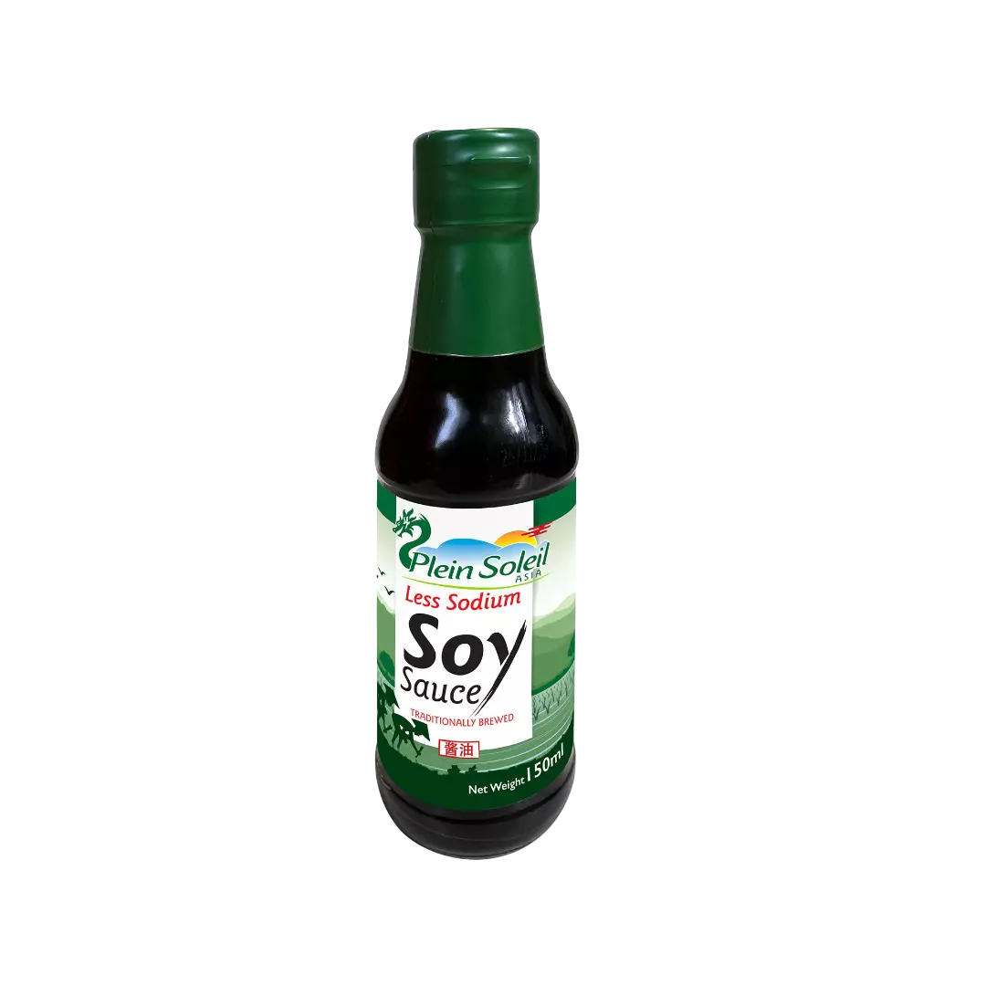 PLEIN SOLEIL LESS SODIUM SOY SAUCE 150 ML