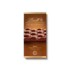 LINDT EXTRA CREAMY MILK SMOOTH CHOCOLATE 80 G