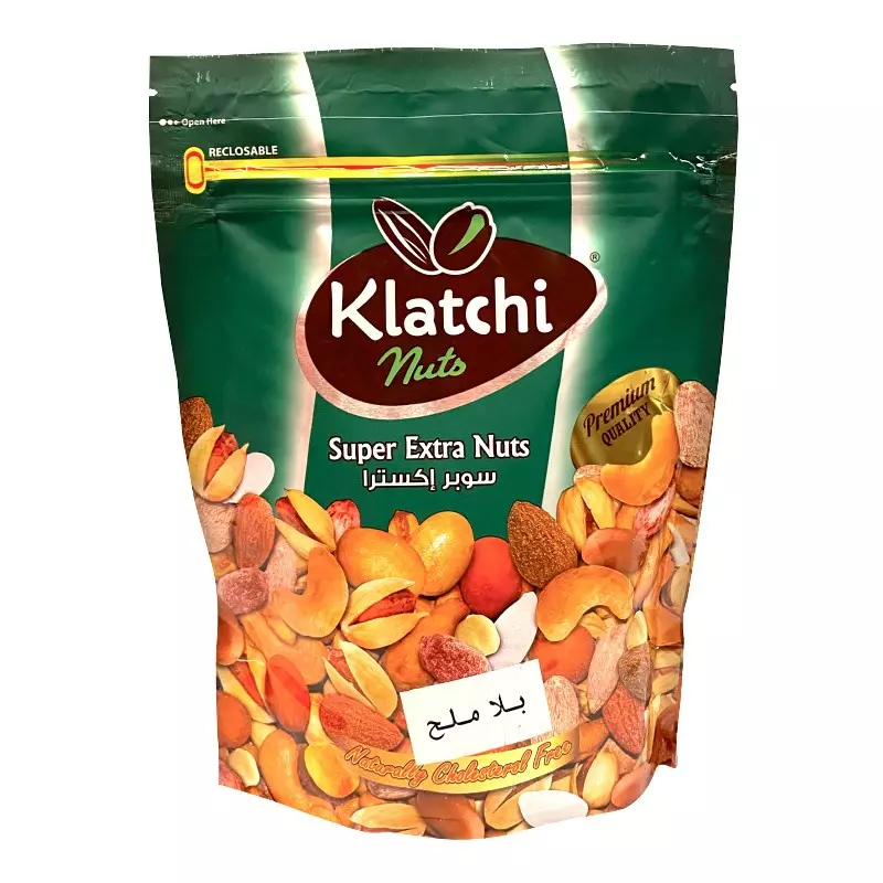 KLATCHI NUTS SUPER EXTRA NUTS WITH/OUT SALT 250 G