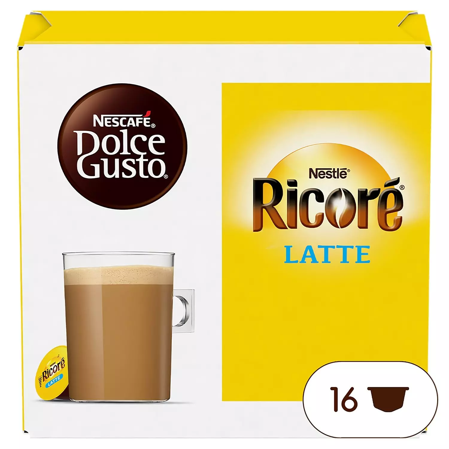 NESCAFE DOLCE GUSTO RICORE LATTE 168 G