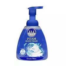 114 AMATOURY FOAM HAND WASH OCEAN WAVE 400 ML