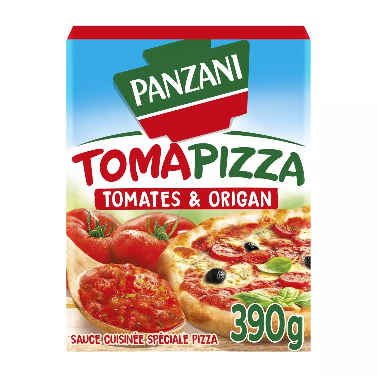 PANZANI TOMAPIZZA 390 G