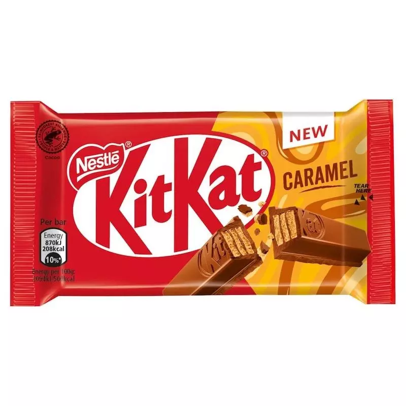 KITKAT 4 FINGER CARAMEL 41.5G 