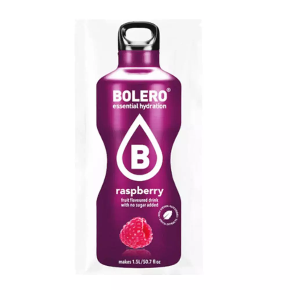 BOLERO POWDER DRINK RASPBERRY G/S FREE 9 G