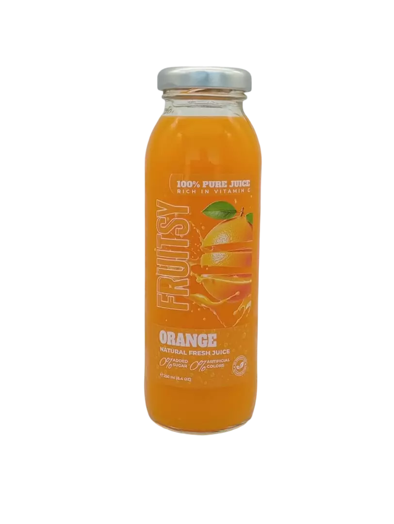 FRUITSY ORANGE NATURAL FRESH JUICE 250 ML