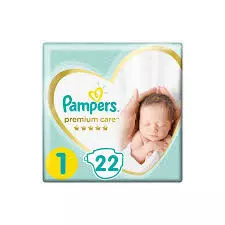 PAMPERS DIAPERS*22 2-5KG