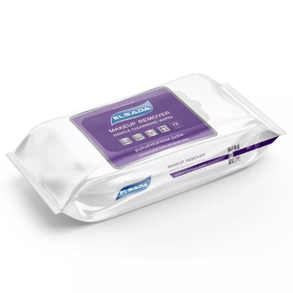 ELSADA MAKEUP REMOVER WET WIPES *72