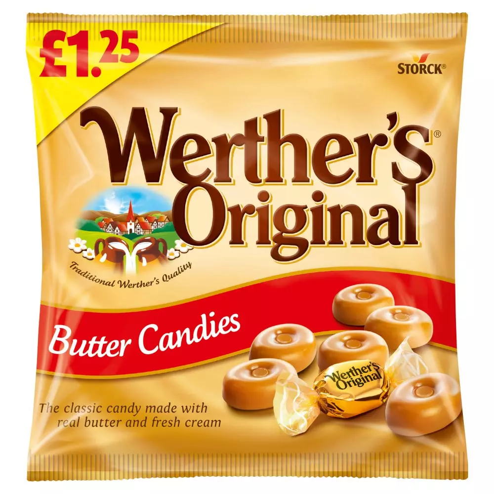 WERTHERS CREAMY TOFFEES 110 G