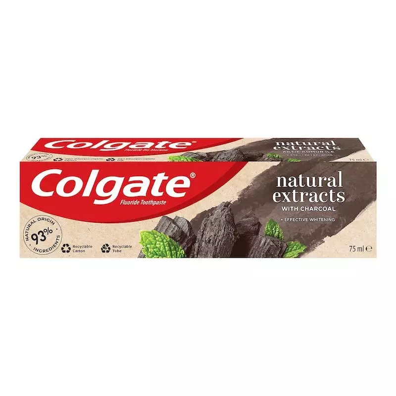 COLGATE NATURAL EXTRACTS CHARCOAL 100G 