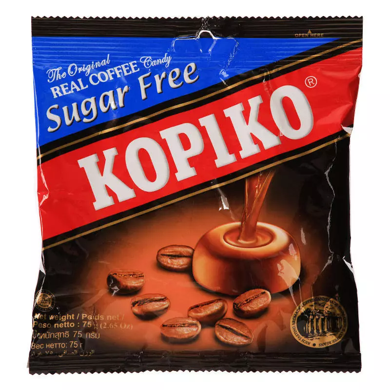 KOPIKO COFFEE SUGAR FREE BAG 75 G