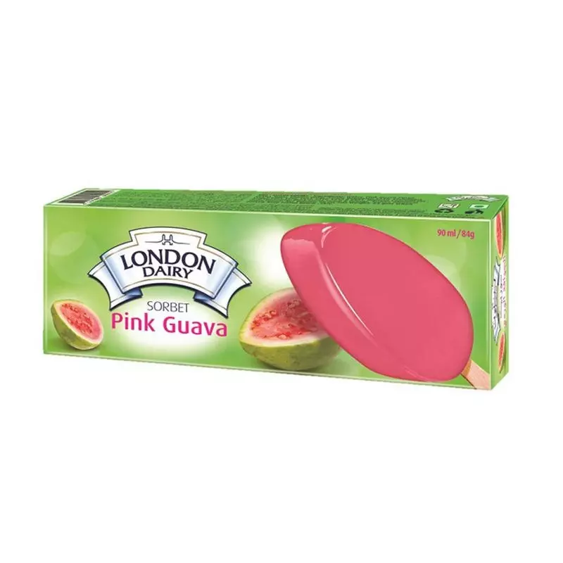 LONDON DAIRY SORBET PINK GUAVA 90ML 