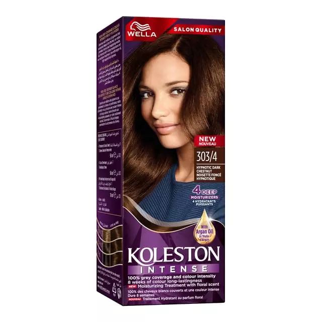 KOLESTON COLOR CREAM DARK CHESTNUT 303/4