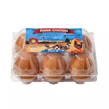 HAWA CHICKEN BROWN EGG *6