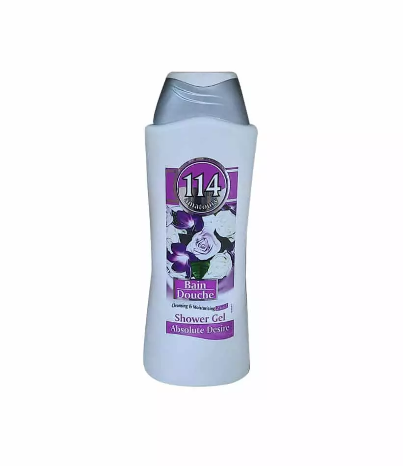 114 AMATOURY SHOWER GEL ABOSLUTE DESIRE 650 ML 