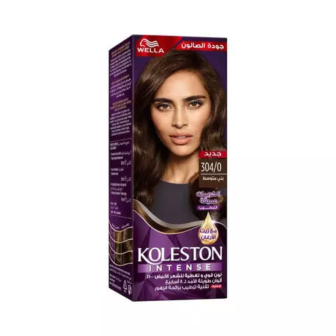 KOLESTON COLOR CREAM MEDIUM BROWN 304/0