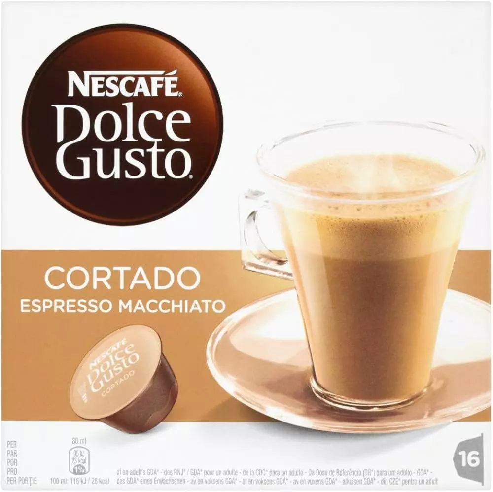 NESCAFE DOLCE GUSTO ESPRESSO MACCHIATO*16 100.8 G