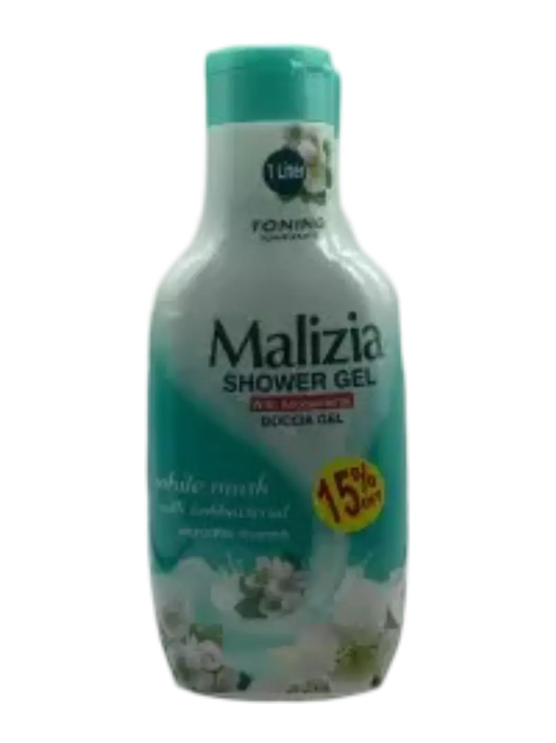 MALIZIA SHOWER GEL WHITE MUSK 1 L*2_15% OFF