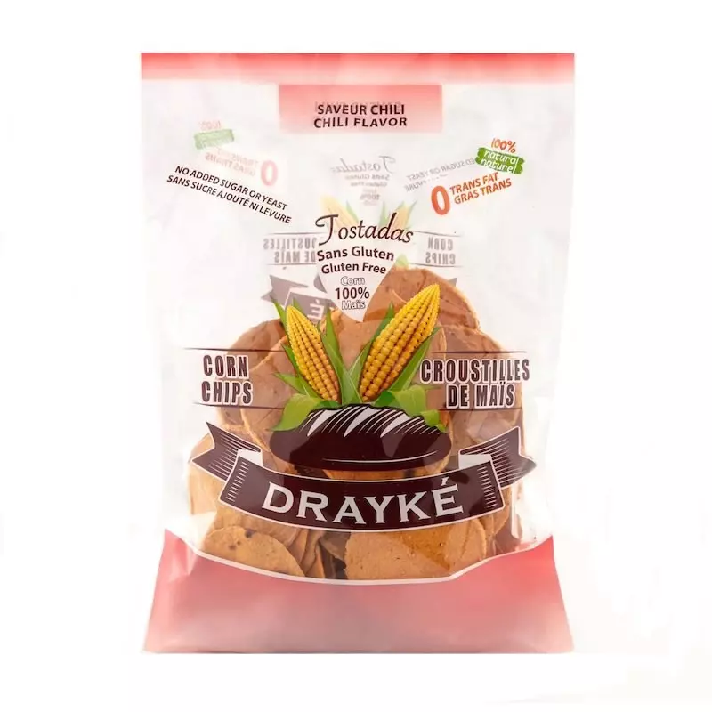 DRAYKE CORN CRACKERS CHILI GF 80G 