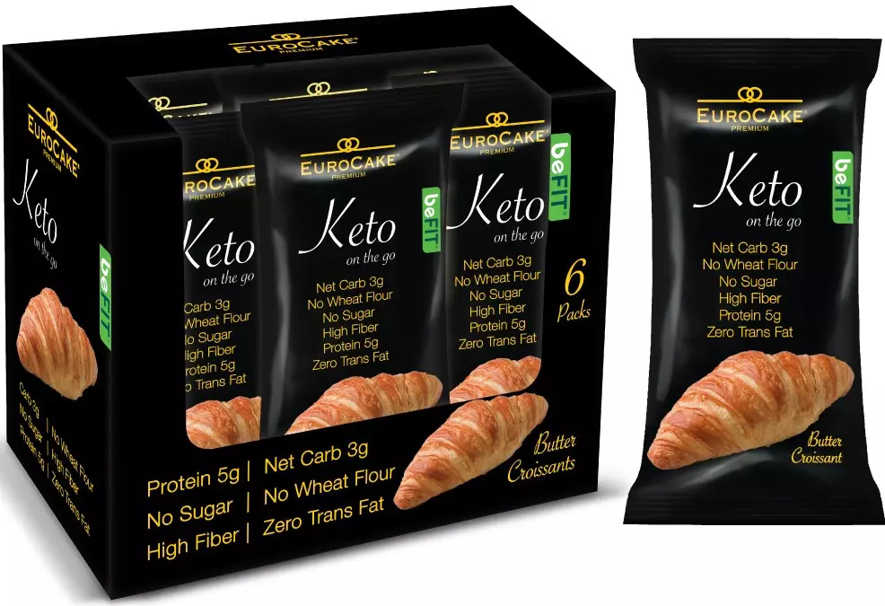 KETO BUTTER CROISSANT 40G 