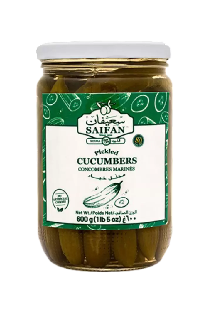 SAIFAN PICKLED CUCUMBERS 600 G