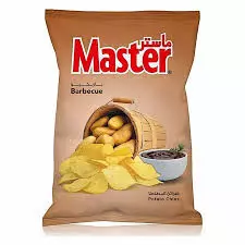 MASTER BARBECUE FLAVOR CHIPS 75 G
