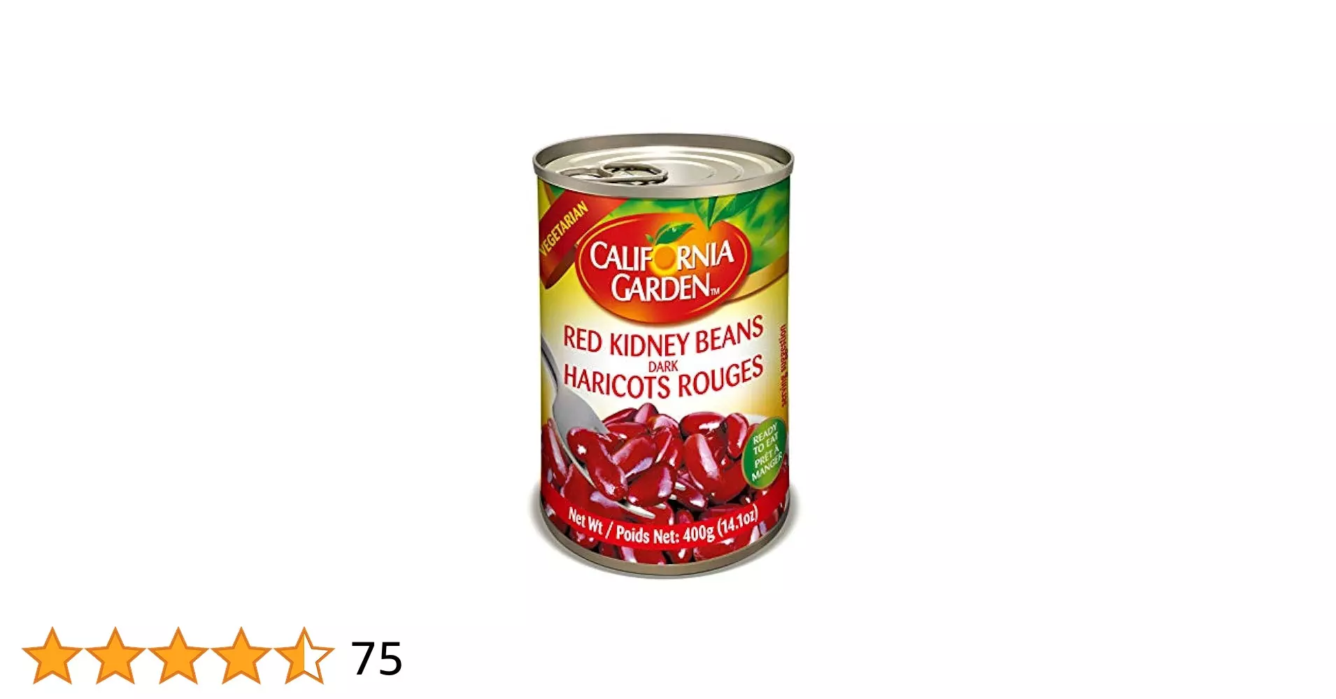 CALIFORNIA GARDEN RED BEANS 400 G