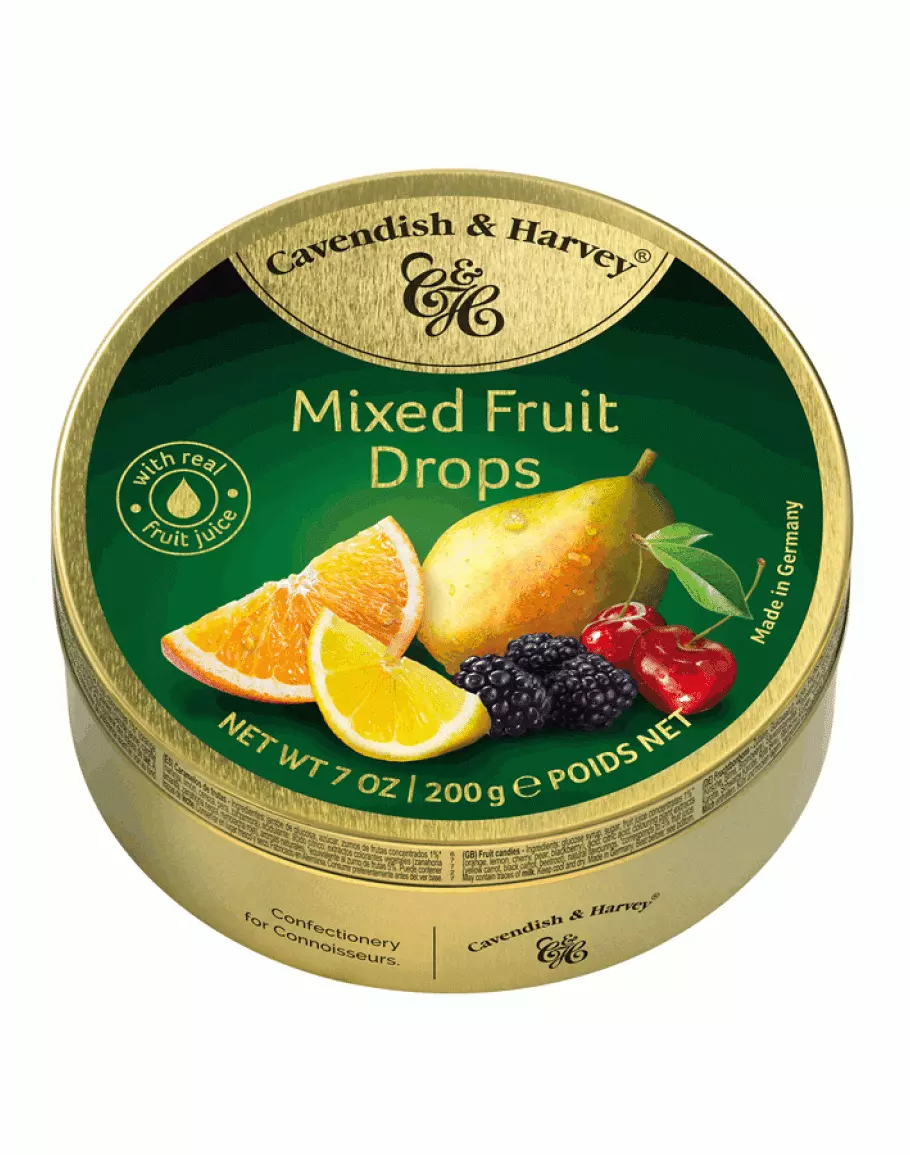 CAVENDISH DROPS MIXED FRUIT 200 G