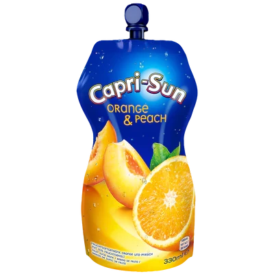 CAPRI SUN ORANGE & PEACH 330 ML