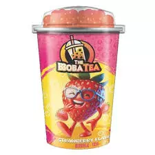 BOBA TEA STRAWBERRY 350 ML