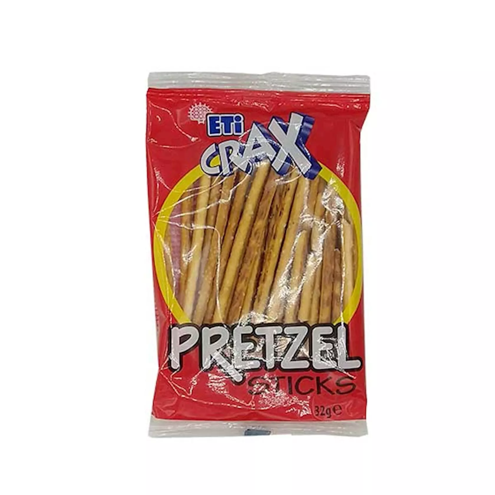 ETI CRAX STICKS PRETZEL 32G 