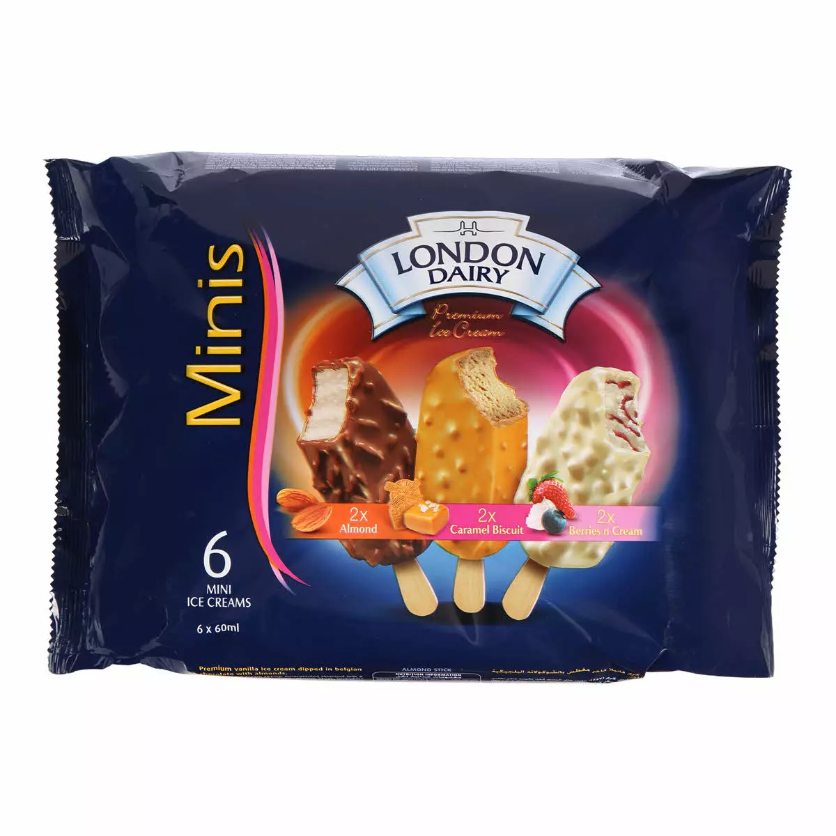 LONDON DAIRY MINIS NEW *6