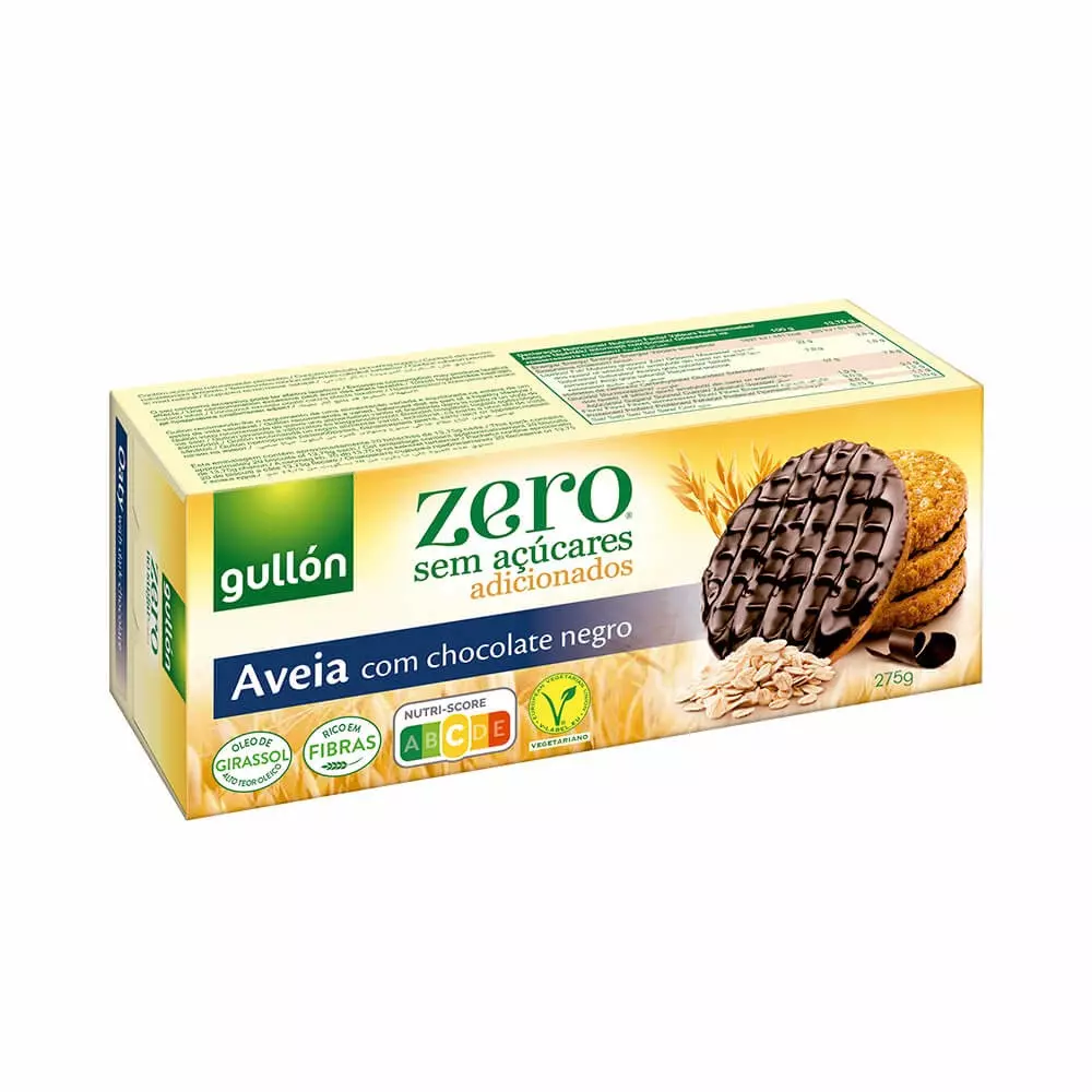 GULLON AVEIA COM CHOCOLATE NEGRO SF 275 G