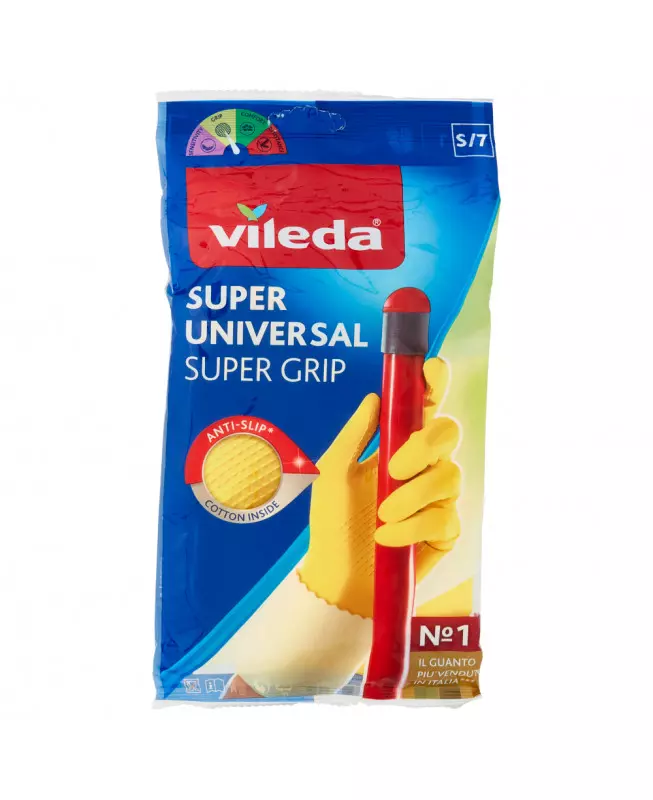 VILEDA GLOVES SUPER UNIVERSAL SMALL
