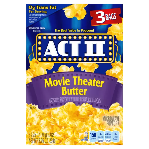 ACT POPCORN MOVIE THEATER *3 234 G