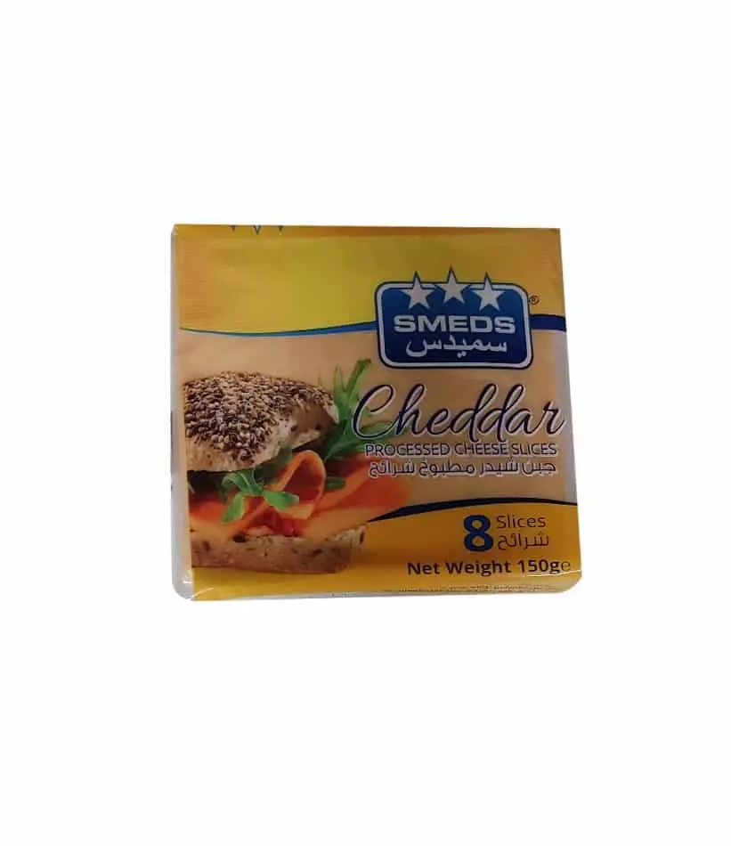 SMEDS CHEDDAR SLICES 150 G