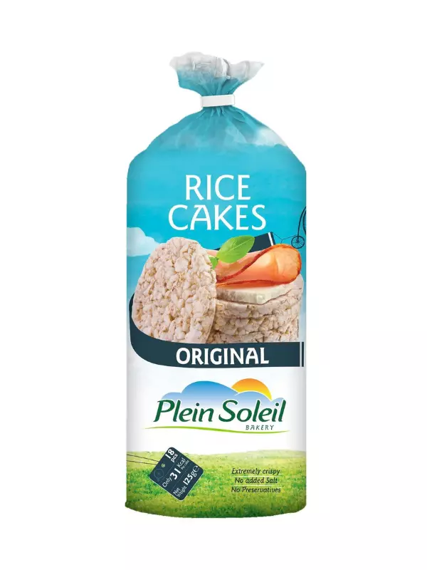 PLEIN SOLEIL RICE CAKES ORIGINAL 125 G 