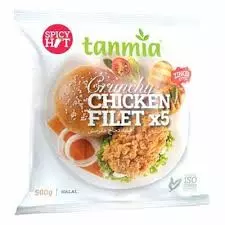 TANMIA CRUNCHY CHICKEN FILLET HOT SPICY *8 900G