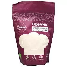 NABAT ORGANIC WHOLE RICE FLOUR GF 750G
