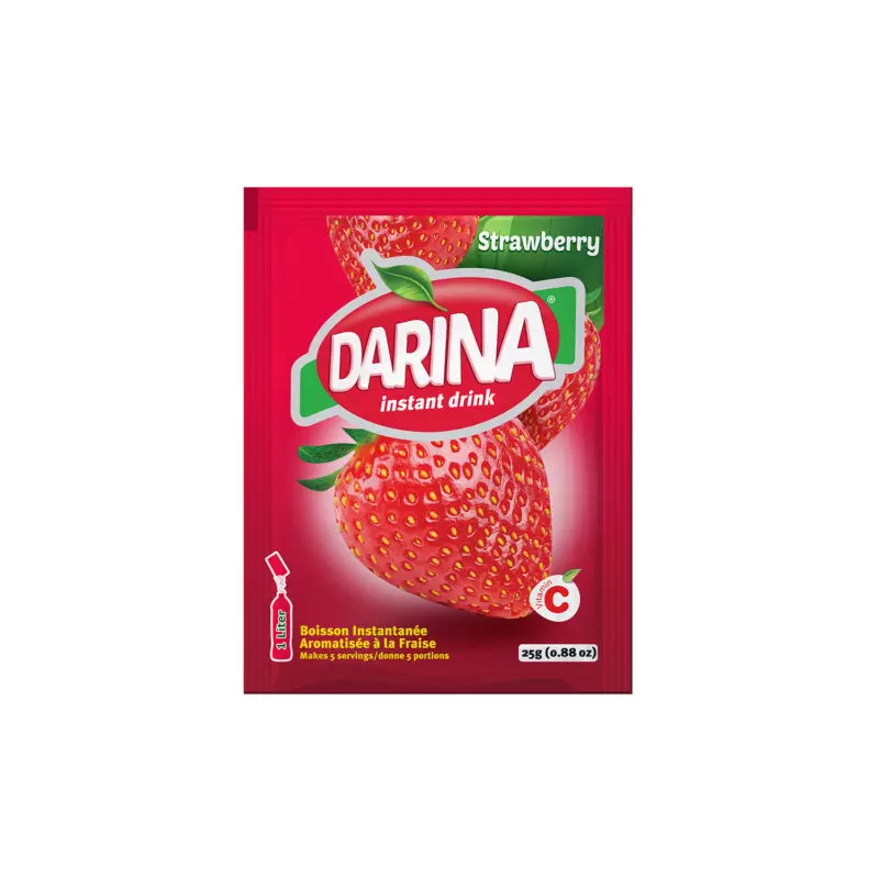 DARINA POWDER DRINK STRAWBERRY 25 G