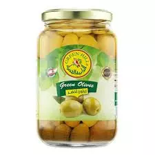 GREEN HILL GREEN OLIVES 660 G
